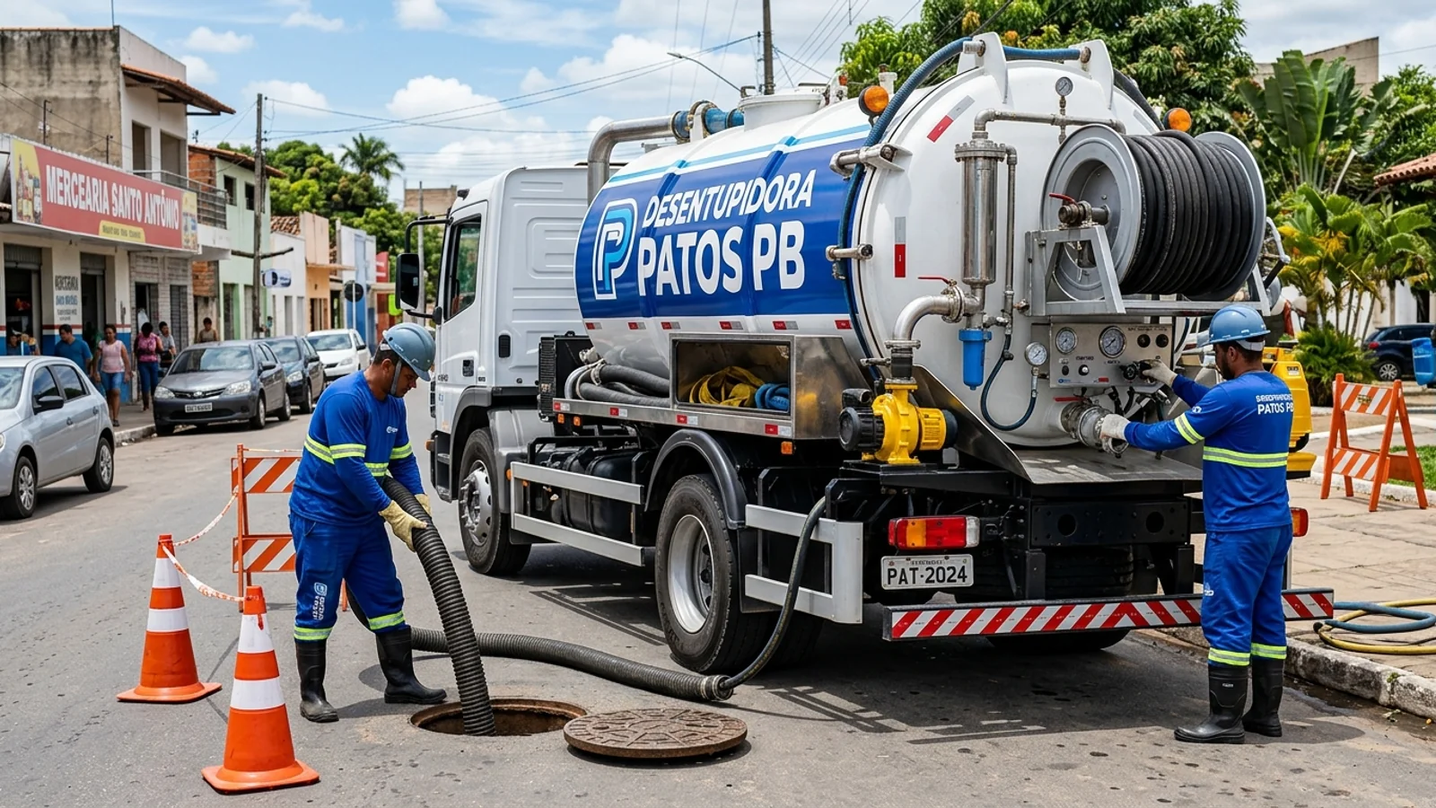 Desentupidora em Patos